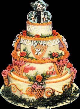 Tarta de boda del festival